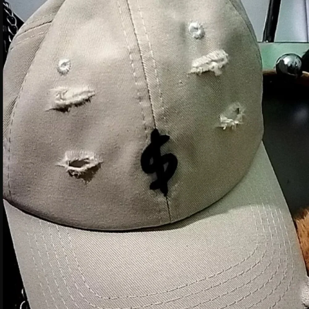 Torn Baseball Cap - Picture 4 of 4
